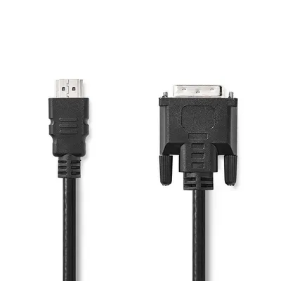 Video-Adapterkabel NEDIS CCGL34800BK30 HDMI auf DVI-D 3 m Schwarz