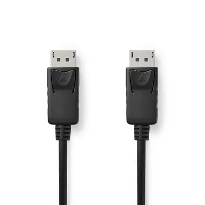 DisplayPort Kabel NEDIS CCGL37010BK30 3 m 4K 1.2 Schwarz