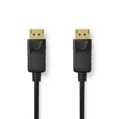 DisplayPort-Kabel NEDIS CCGL37014BK20 2 m 8K DP 1.4 Schwarz
