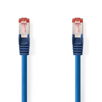 Netzwerkkabel Nedis CCGL85221BU025 Cat6 S/FTP 0,25 m Blau