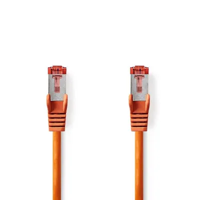 Netzwerkkabel Nedis CCGL85221OG05 Cat6 S/FTP 0,5 m orange