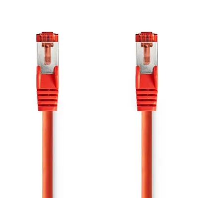 Netzwerkkabel Nedis CCGL85221RD025 Cat6 S/FTP 0,25 m Rot