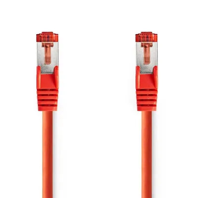 Netzwerkkabel Nedis CCGL85221RD05 Cat6 S/FTP 0,5 m Rot