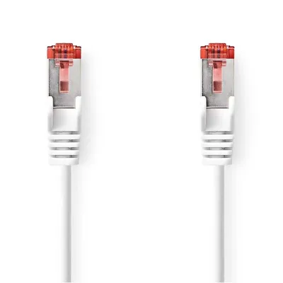 Netzwerkkabel Nedis CCGL85221WT100 Cat6 S/FTP 10 m weiß