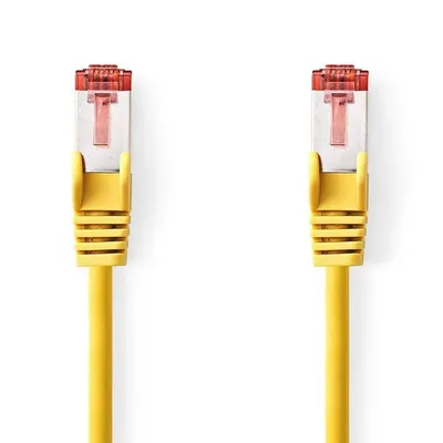 Netzwerkkabel Nedis CCGL85221YE025 Cat6 S/FTP 0,25 m Gelb