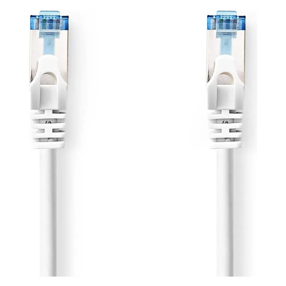 Nedis CAT6a-Netzwerkkabel S/FTP RJ45 Stecker RJ45 Stecker 1.00 m Snagless Rund LSZH (S/FTP, CAT6a, 1 m)