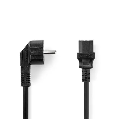 Netzkabel NEDIS CEGL10000BK30 3m CEE7/7 auf C13 Schwarz PVC
