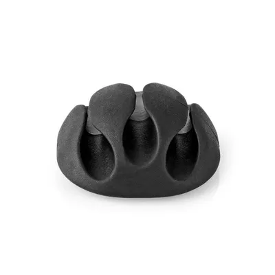 Kabelorganisierer Nedis CMGC20034BK Schwarz 3-fach Clip 5,3 mm 4er-Pack