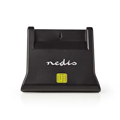 Kartenleser NEDIS CRDRU2SM3BK USB 2.0 SmartMedia Schwarz ABS-Gehäuse