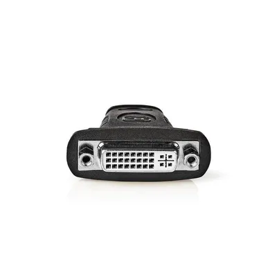 Adapter NEDIS CVGB34910BK HDMI Type A auf DVI-D Goldbeschichtung Schwarz