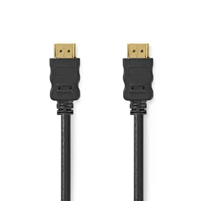 HDMI-Kabel Nedis CVGL34060BK200 20 m HDMI 2.0 4K ARC 3D vergoldet schwarz