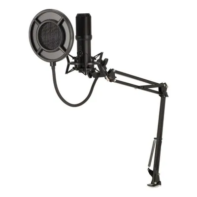 Mikrofon Nedis GSMIC410BK USB Kardioid mit Antipop-Filter und LED