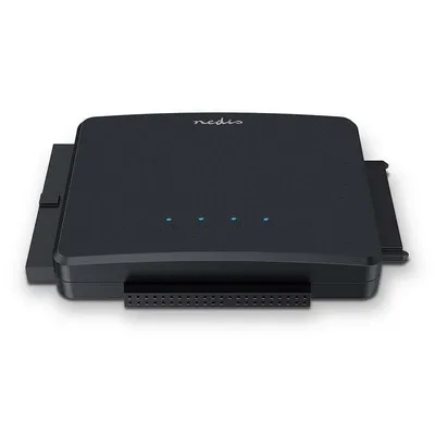 Adapter USB 3.0 SATA/IDE Nedis HDADIS110BK für Festplatten und SSDs