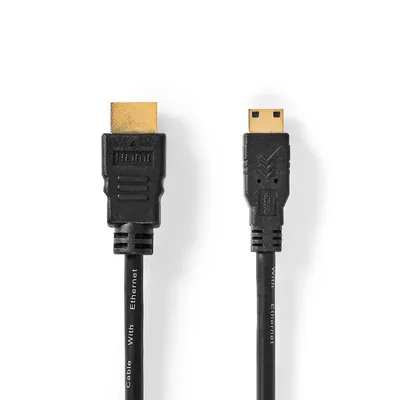 HDMI Kabel Nedis CVGL34500BK30 3 m Mini HDMI High Speed Ethernet Schwarz