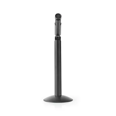Mikrofon Nedis MICSJ100BK 3.5 mm omnidirektional Plug&Play Tischmikrofon