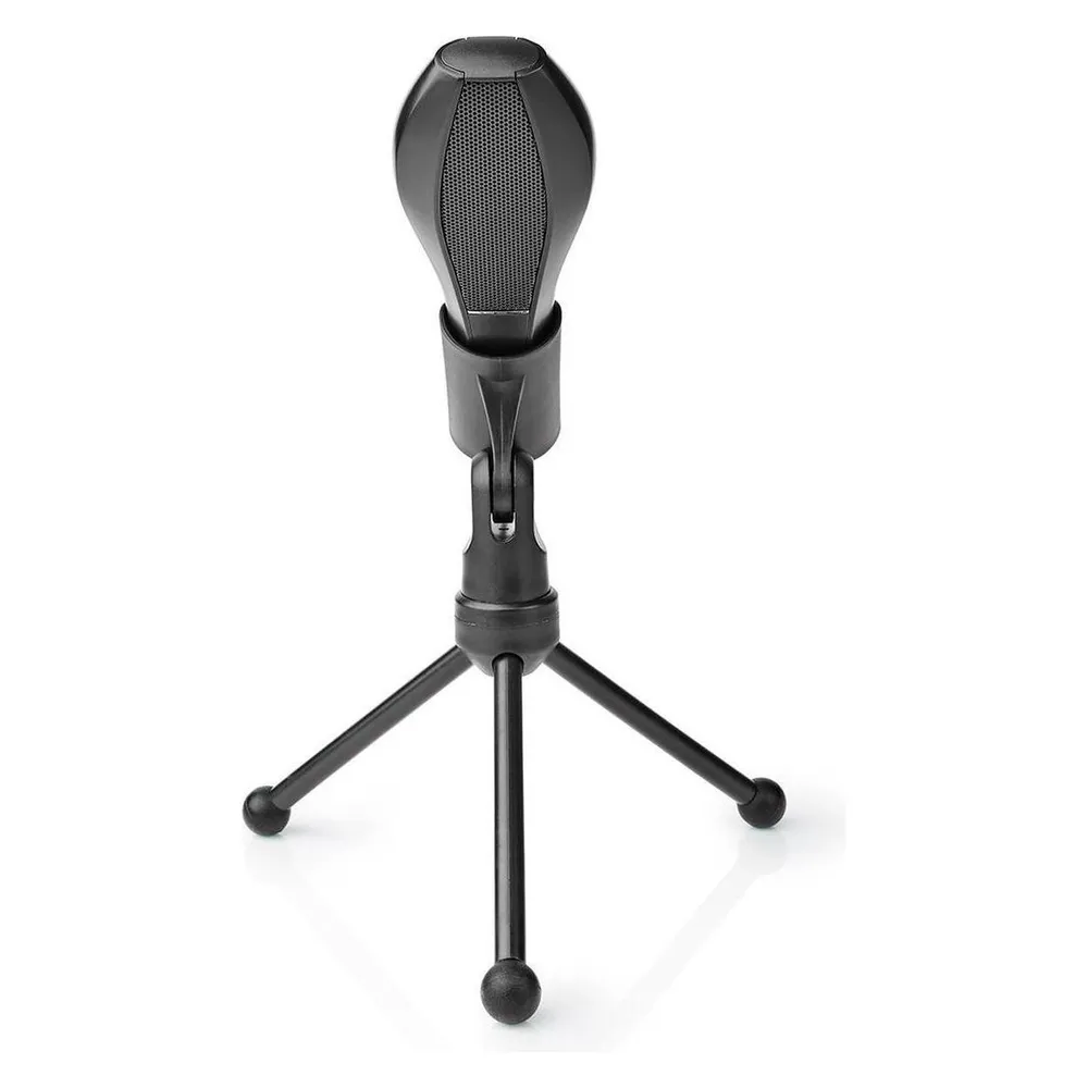 Mikrofon Nedis MICTU100BK USB omnidirektional mit verstellbarem Stativ