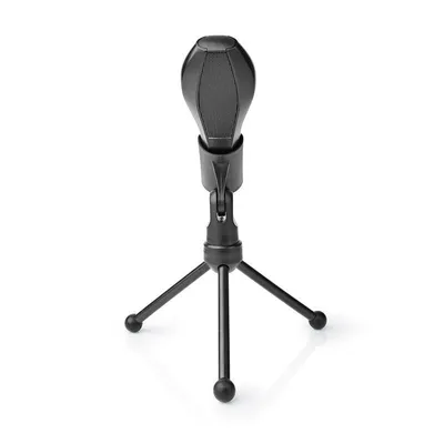 Mikrofon Nedis MICTU100BK USB omnidirektional mit verstellbarem Stativ