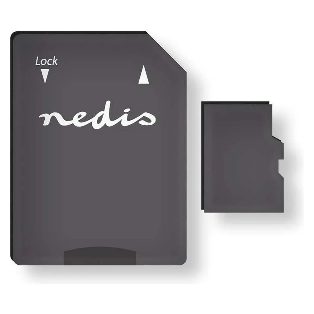 Nedis Speicherkarte - MicroSDXC-64 GB - Schreibegeschwindigkeit: 90 MB/s - Lesegeschwindigkeit: 45 M