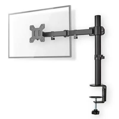 Monitorhalterung Nedis MMSIS110BK 1 Bildschirm 15-32 Zoll höhenverstellbar schwarz