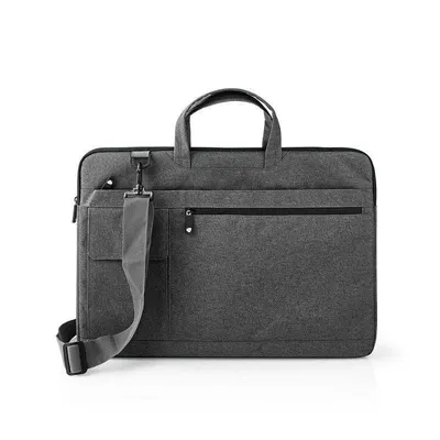 Aktentasche Nedis NBBG17150BK für Laptops bis 18" abnehmbares Trageriem anthrazit