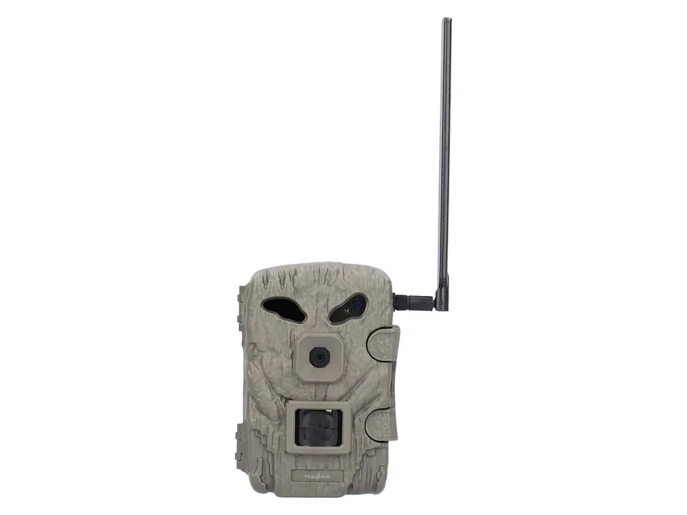 NEDIS Wildkamera WCAM460GN, 1080p@30fps, 30,0 MP, 4G, IP66, Black No-Glow IR, Nachtsicht, Bewegungssensor