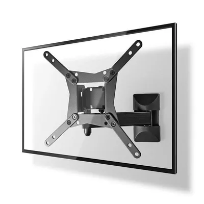 Nedis TVWM31BK TV Wandhalterung 10 bis 32" VESA 75x75 bis 200x200 Max 30Kg Schwarz