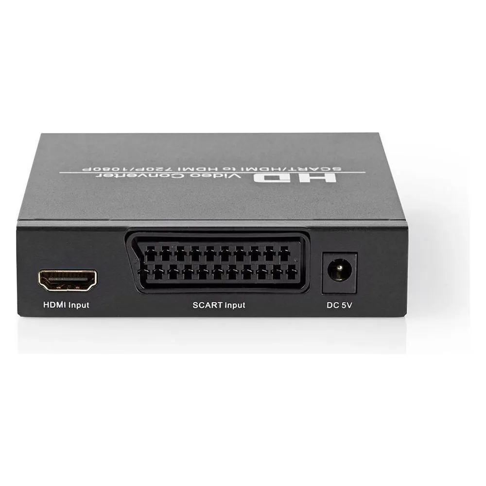 Videokonverter NEDIS VCON3452AT HDMI zu SCART 1080p Metallgehäuse