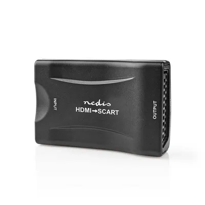 Videokonverter NEDIS VCON3461BK HDMI zu SCART Full HD ABS Gehaeuse