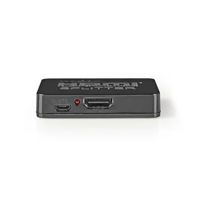 Video-Splitter Nedis VSPL34002BK HDMI 2 Ausgänge 4K ABS/PVC Schwarz