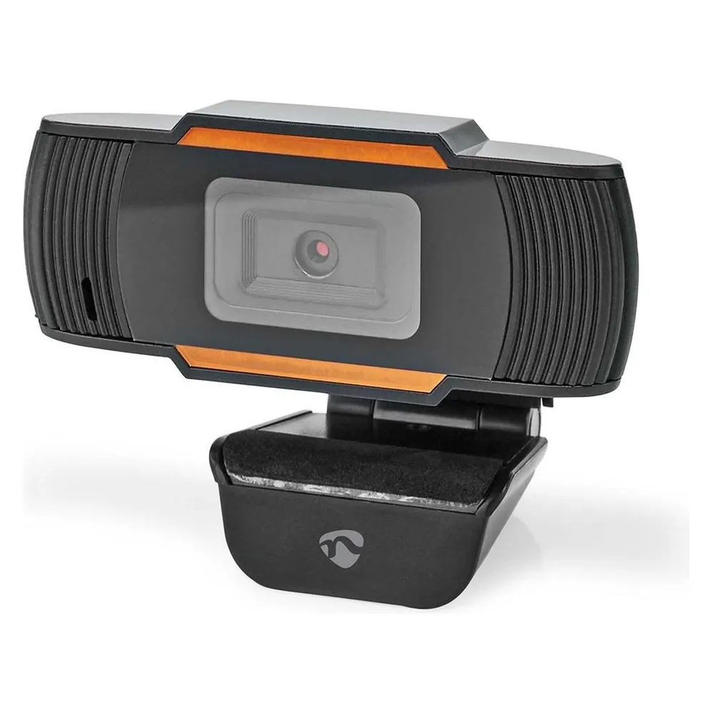 Webcam Nedis WCAM100BK Full HD 1080p USB 2.0 Schwarz