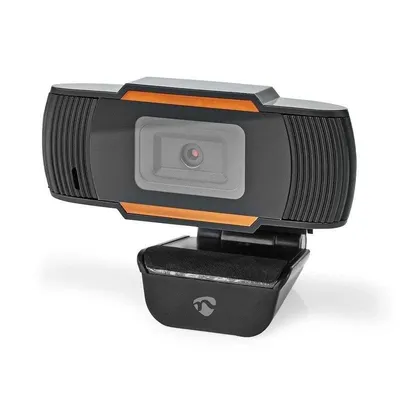 Webcam Nedis WCAM100BK Full HD 1080p USB 2.0 Schwarz