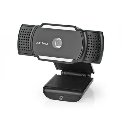 Webcam Nedis WCAM110BK 5 MP Full HD USB 2.0 Schwarz