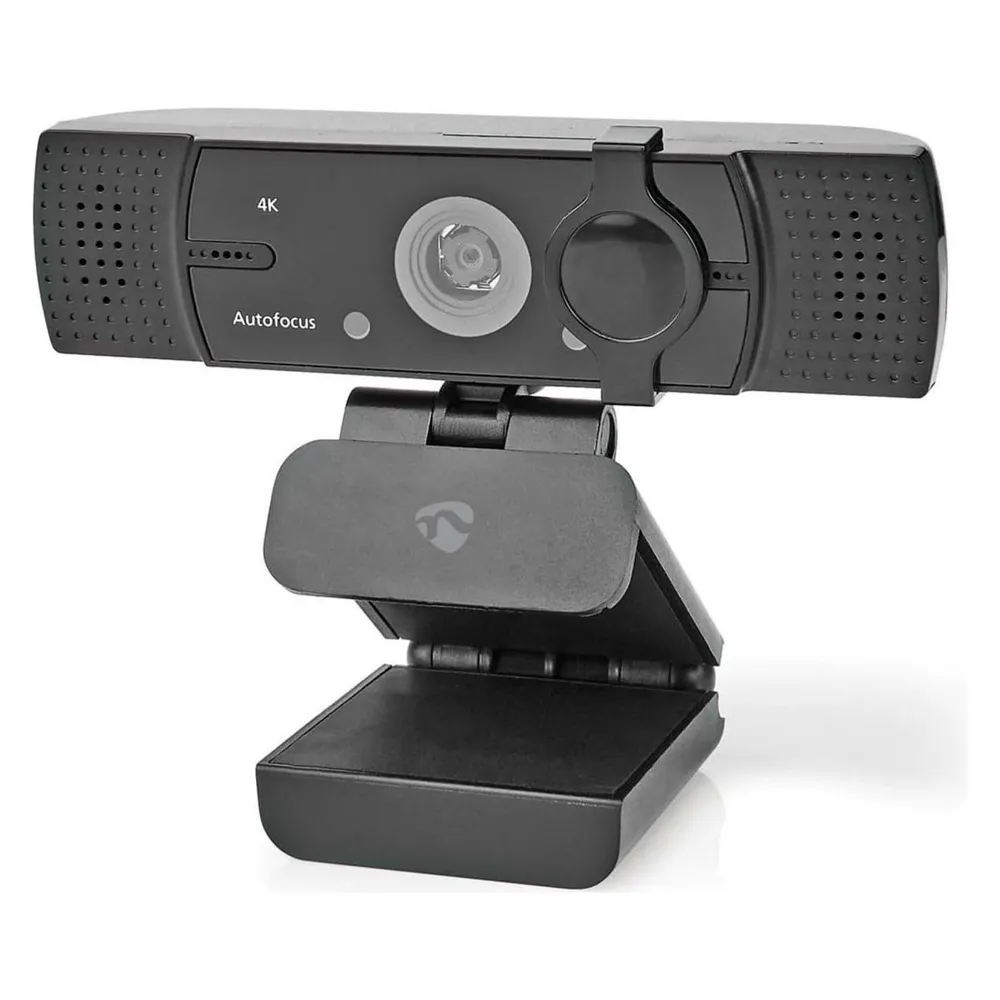 Webcam Nedis WCAM120BK 4K Ultra HD USB 2.0 mit integriertem Mikrofon