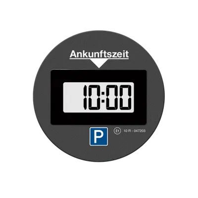 Park Lite One Schwarz Elektronische Parkscheibe