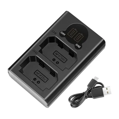 Doppellader Neewer DL-FZ100 für NP-FZ100-Batterien