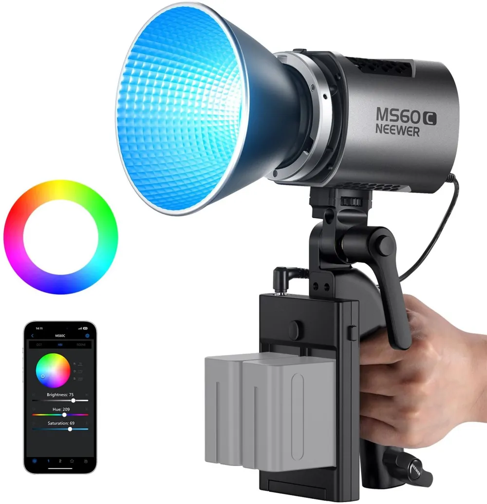 NEEWER MS60C RGB LED-Dauerlicht
