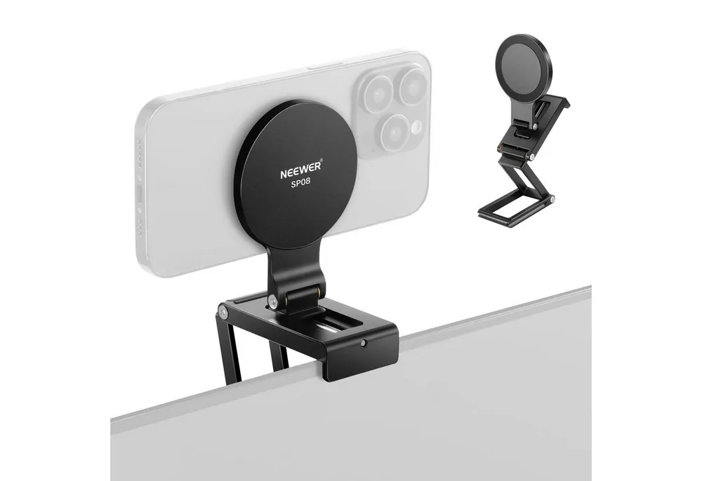 Neewer Handy-Halterung SP08 MagSafe Halterung, Arca Swiss, für iPhone/Samsung, (Packung, Dreifach Design und Arca Basis)