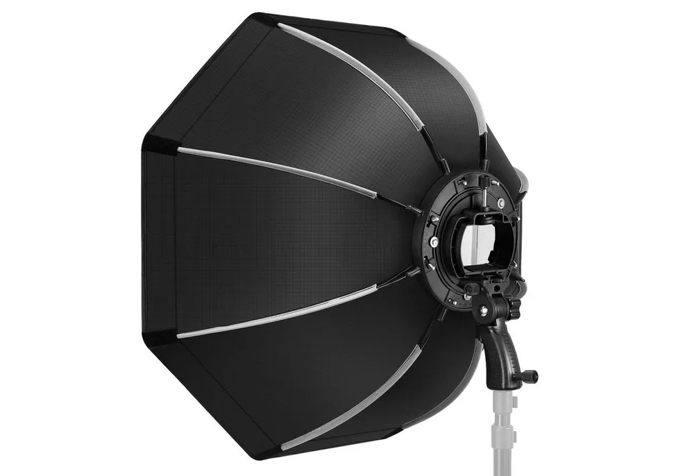 Neewer Softbox SF-RP26 65cm Octa Softbox, S-Typ Halterung, für NEEWER Blitzgeräte, Schnelles Öffnen und Zusammenklappen
