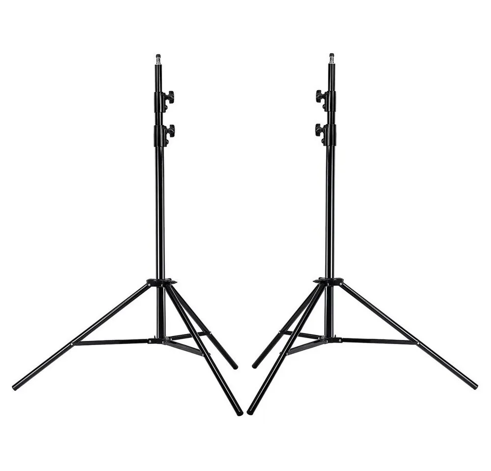 Neewer ST-260HQ Fotostativ Heavy Duty 260cm, 2er-Pack, für Studio/Video Lampenstativ (113cm bis 260cm eingestellt werden)