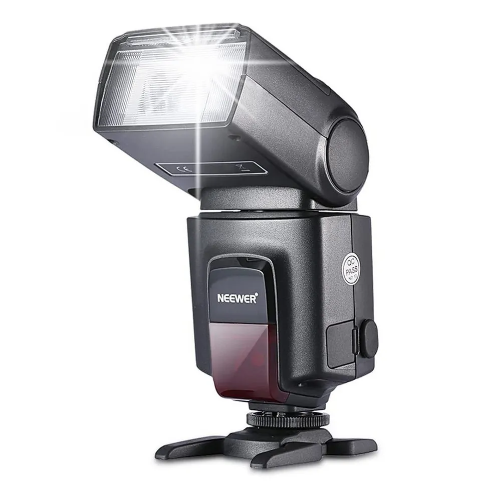 Neewer TT560 Kamera Blitz Speedlite für Canon Nikon Panasonic Olympus Pentax Blitzgerät, (für DSLR Kameras, Digitalkameras mit Standard Blitzschuh)
