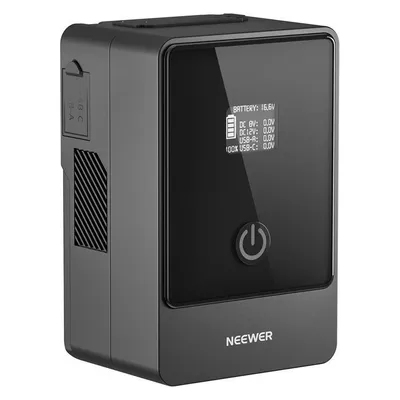 V-Mount Akku Neewer PS099E 6800 mAh 99 Wh Schnellladung PD