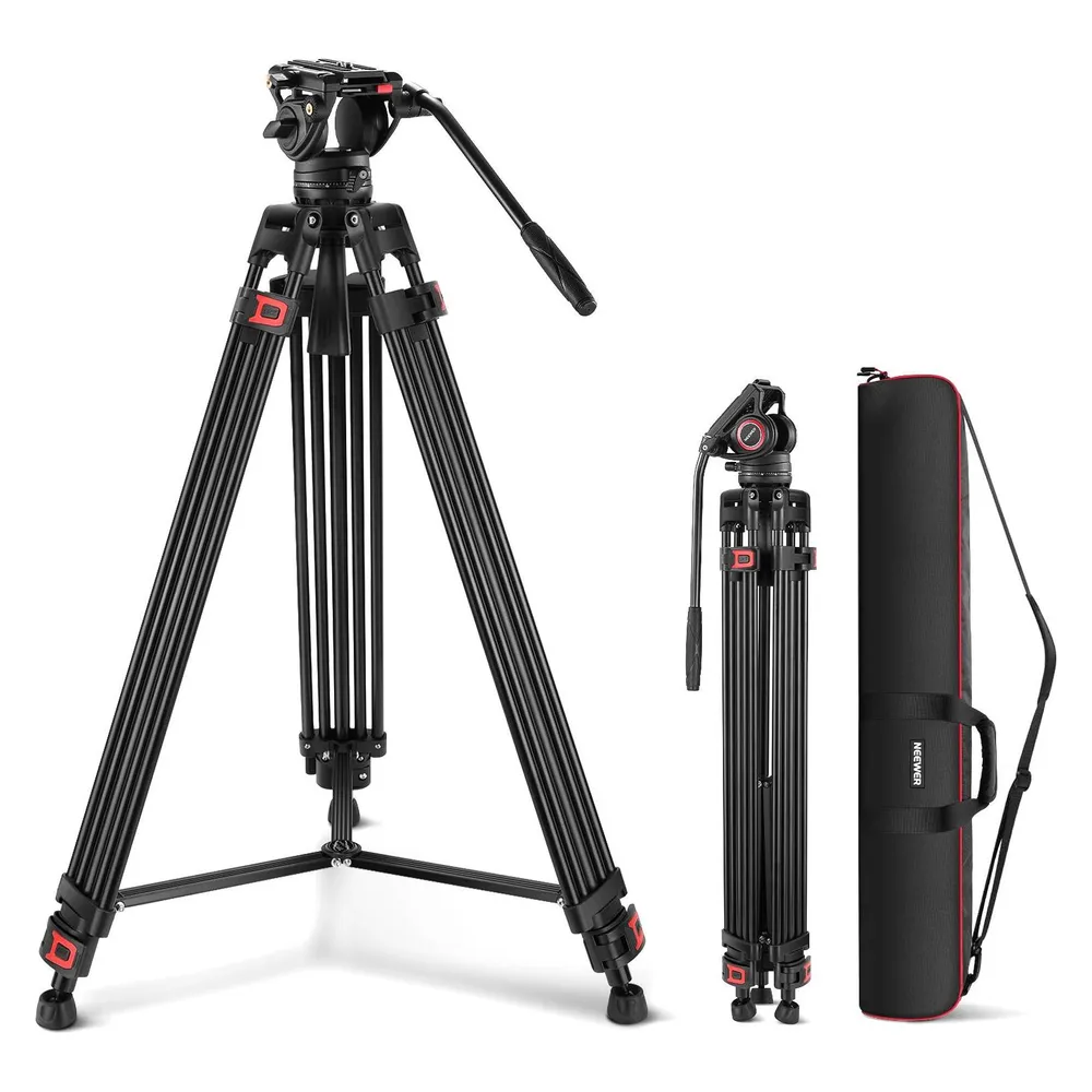 Videostativ Neewer TP74 mit Flüssigkopf 8 kg