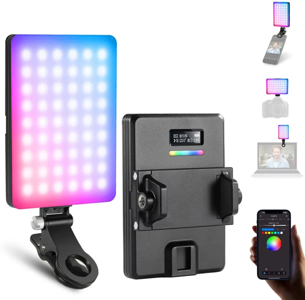 NEEWER VL67C RGB LED Flächenleuchte