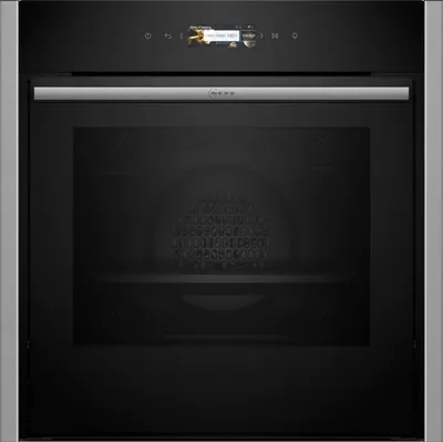 NEFF Pyrolyse Backofen N 70 B54CR71N1, mit Teleskopauszug nachrüstbar, Versenkte Slide & Hide® Ofentür & clevere Circo Therm®-Heißluft