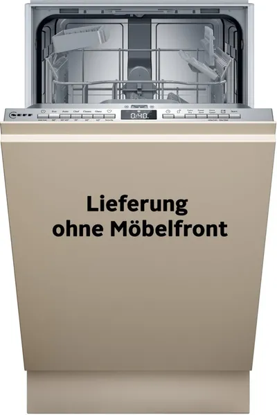NEFF vollintegrierbarer Geschirrspüler S853HKX20E, 10 Maßgedecke, Info Light - erlischt bei Beendigung des Spülvorgangs, flexible Körbe