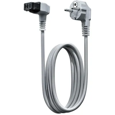 Netzkabel NEFF Z7865X1EU grau Stecker Typ F gewinkelt Male-Male
