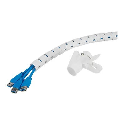 Kabelorganisator Neomounts ADS06-142WH weiss 2000 mm für 1-5 Kabel