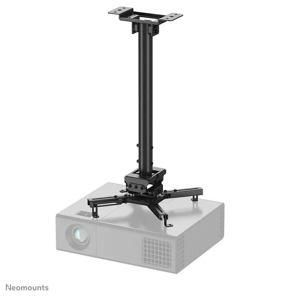 Neomounts CL25-540BL1 Deckenhalterung Beamer Verstellbar 60,5-90,5 cm Max 35Kg