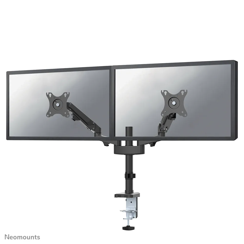 Neomounts D70-750BL2 Halterung für zwei Monitore, Schwarz