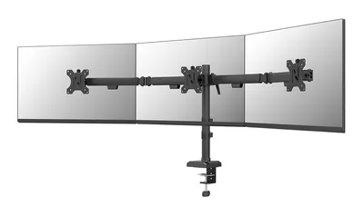 Neomounts NERO DS60-600BL3 Monitorhalterung Schwarz